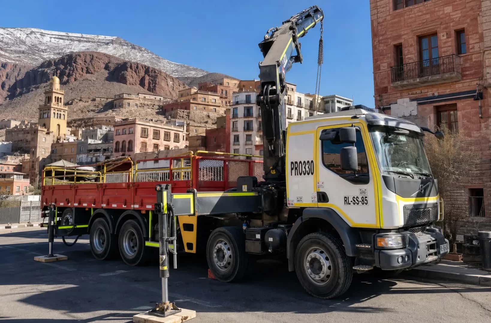 Arriendo de camión pluma